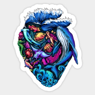 Hearth Of The Sea Sticker